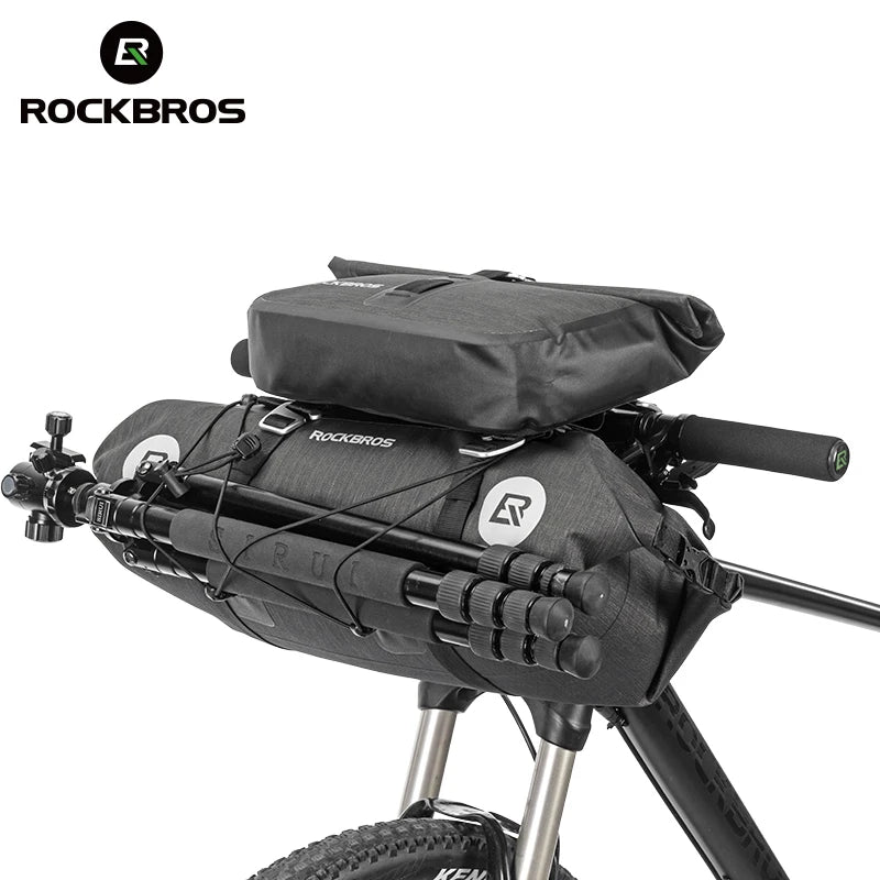 2 in 1 Set Waterproof Large Capacity 20 L Bicycle Handlebar Bag