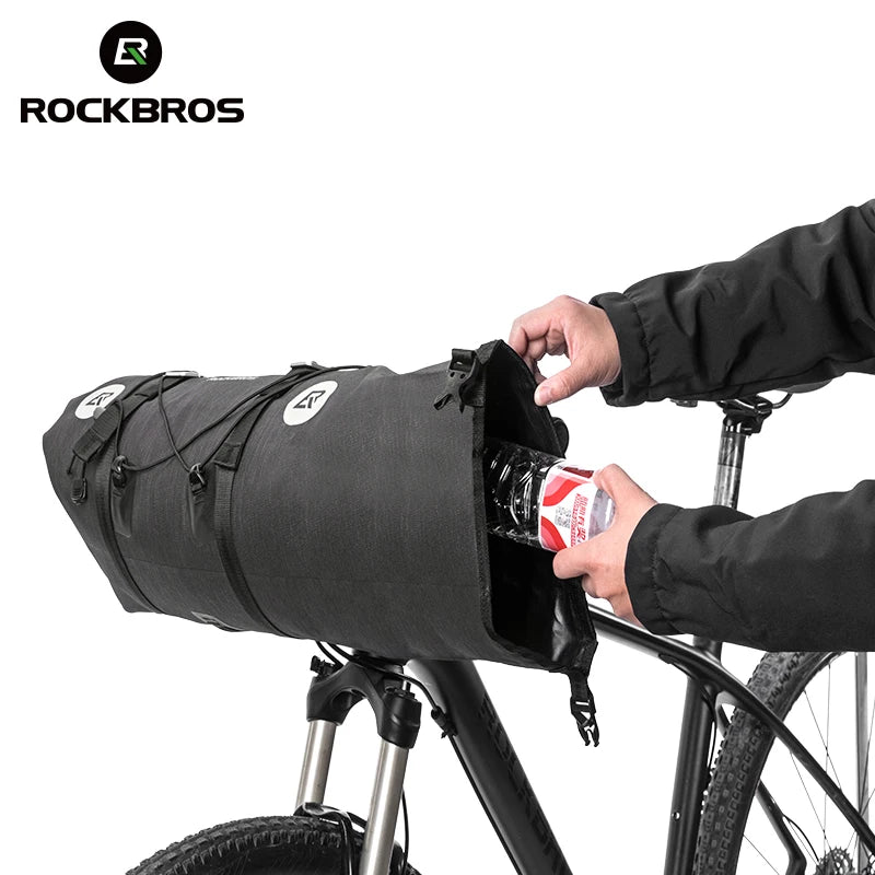 2 in 1 Set Waterproof Large Capacity 20 L Bicycle Handlebar Bag