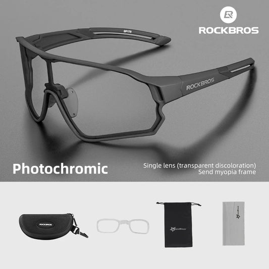 Photochromic MTB Road Bike UV400 Protection Sunglasses