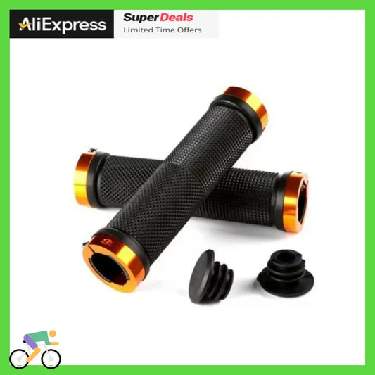 Rubber Anti Slip Lock On Bicycle Grips