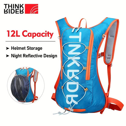 backpack Light weight with water bag, large capacity for helmet